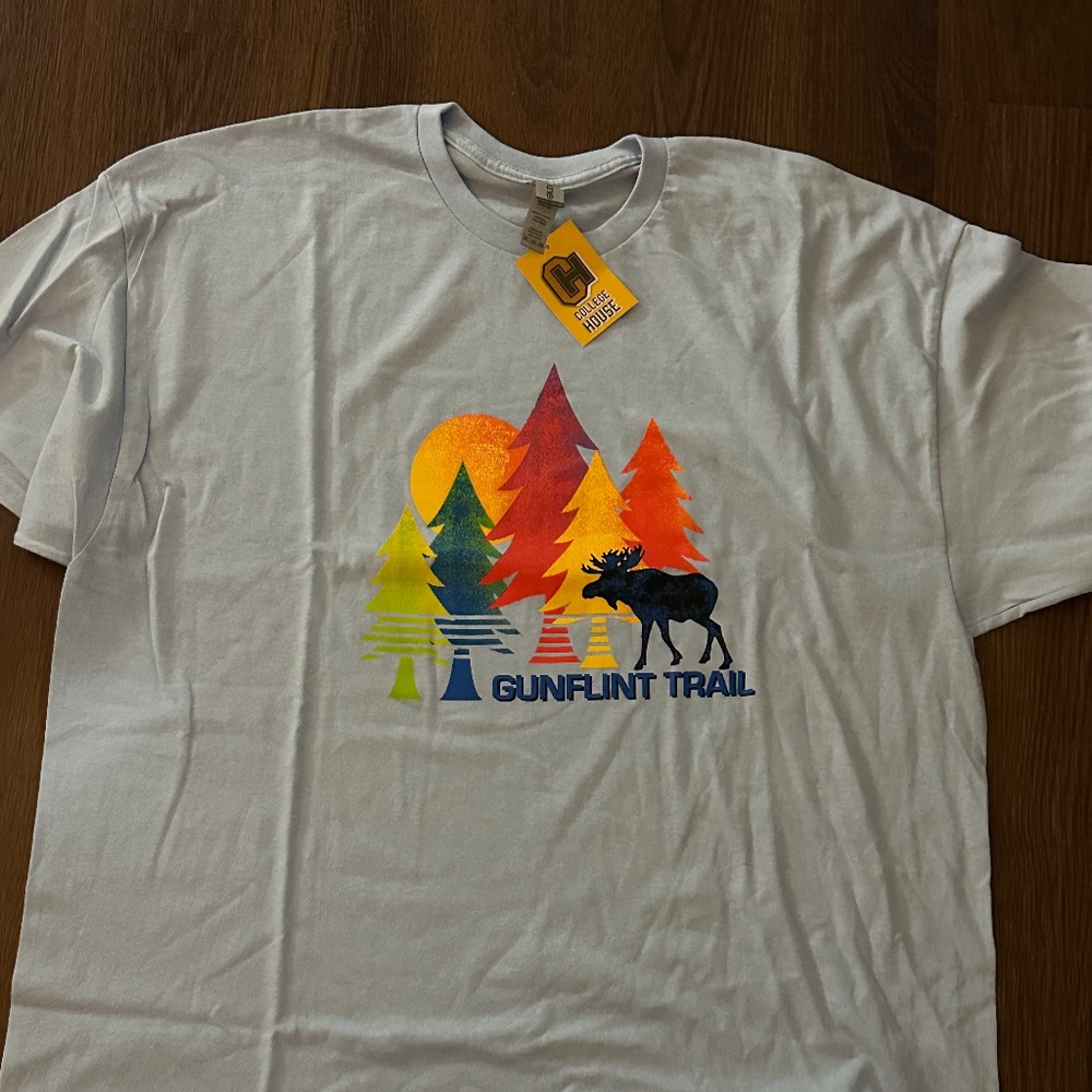 Light blue Colorful Moose Unisex